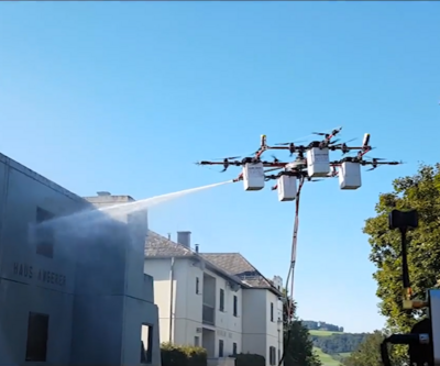 İtfaiyeci drone ile tanışın