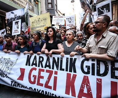 Taksim Dayanışma'dan İstiklal'de Gezi Parkı olaylarının 5. yılı için eylem