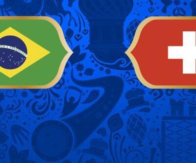 Brezilya - İsviçre / Dünya Kupası / Neymar sahne alıyor