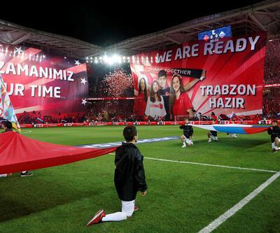 Trabzon'da muhteşem şov