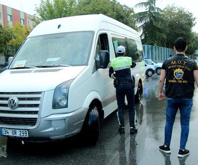 İstanbul'da servis araçlarına 9 ayda 29 bin ceza kesildi
