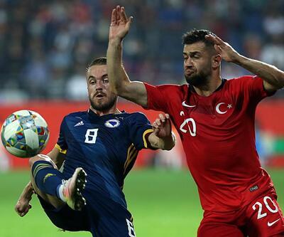 Türkiye-Bosna Hersek maçı nefes kesti