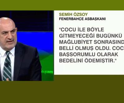 Semih Özsoy'un açıklamalarına Bayındır'dan tepki: Bedeli Cocu değil, Fenerbahçe ve yönetim ödedi