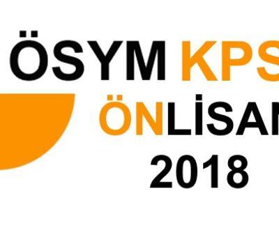 2018 KPSS Önlisans sınav giriş yerleri belgesi | ÖSYM AİS
