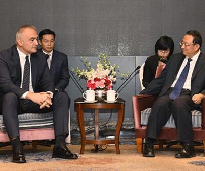 Kültür ve Turizm Bakanı Ersoy Çin’de
