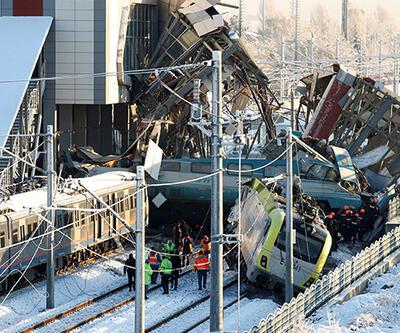 Son dakika... Ankara’da tren kazası
