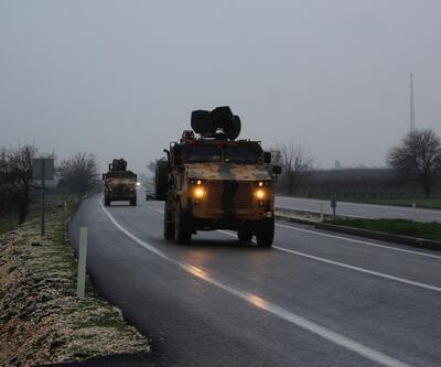 Suriye sınırına komando ve zırhlı araç sevkiyatı