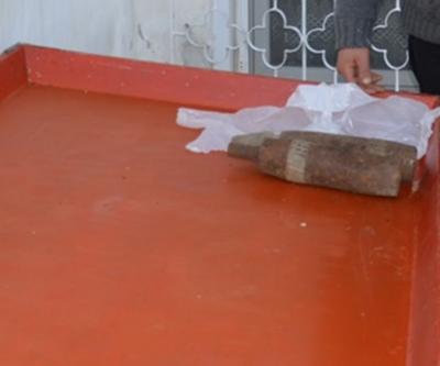 Gelibolu'da balık avlarken patlamamış top mermisi buldu
