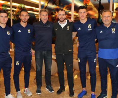 Ramil Guliyev, Fenerbahçeli futbolcuları ziyaret etti
