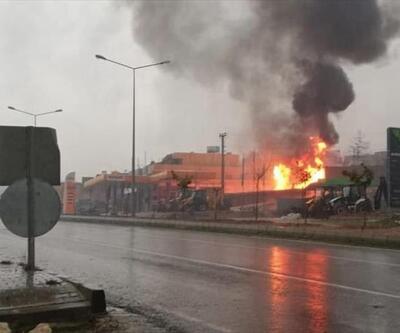 Şanlıurfa'da bir akaryakıt istasyonunda patlama