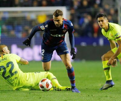 Barcelona Kral Kupası'nda Levante'ye 2-1 yenildi