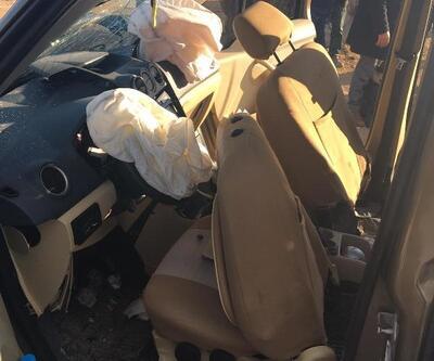 Kamyon ile hafif ticari araç çarpıştı: 7 yaralı
