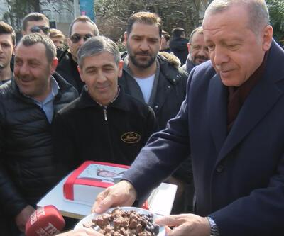 Vatandaşlardan Cumhurbaşkanı Erdoğan'a doğum günü sürprizi