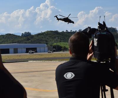T129 Atak helikopteri Brezilya’daki ilk uçuş gösterisini yaptı