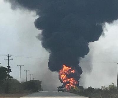 Venezuela’da petrol boru hattında yangın