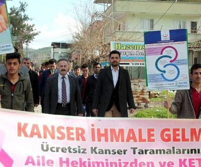 Osmaniye'de kanser haftası etkinlikleri