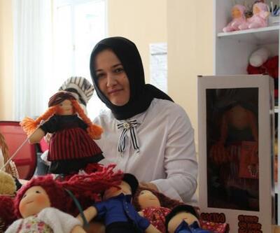 Rizeli girişimci kadınlar bez bebek üretip, satıyor