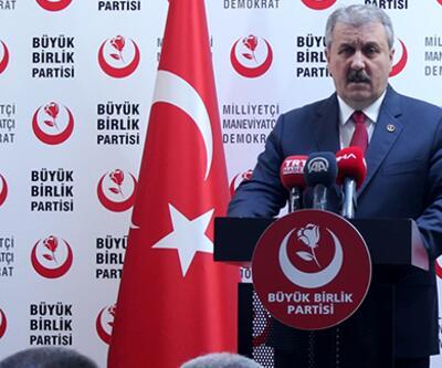 BBP lideri Destici İstanbul'da destekleyecekleri ismi duyurdu