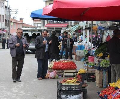 Keles'te semt pazarı, bereket duasıyla açılıyor