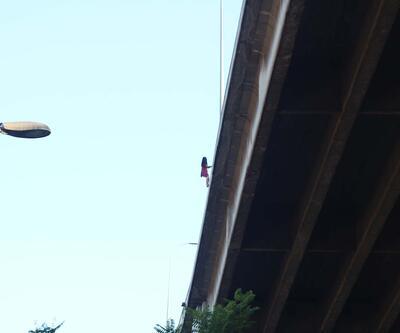 Son dakika! 15 Temmuz Şehitler Köprüsü'nde intihar girişimi