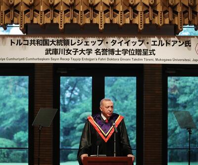 Cumhurbaşkanı Erdoğan’a Japonya’da ‘Fahri Doktora’ ünvanı