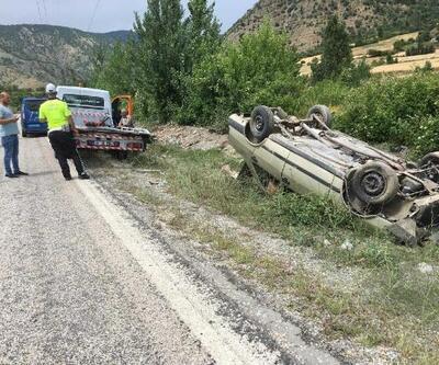 Kastamonu'da otomobil devrildi: 5 kişilik aile yaralı