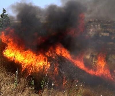 Silivri'de ot yangını güçlükle kontrol altına alındı