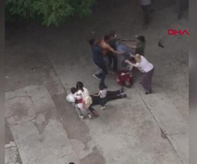 Ağrı'daki ölümlü aile kavgası kamerada