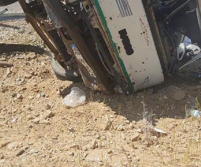 Kırşehir'de kamyonet devrildi: 1 yaralı