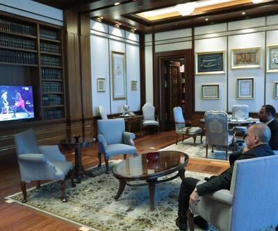 Cumhurbaşkanı Erdoğan, altın madalya kazanan Kayaalp'i tebrik etti 