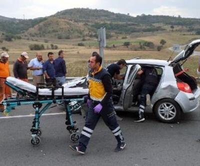 Bolu'da kaza: 2 yaralı