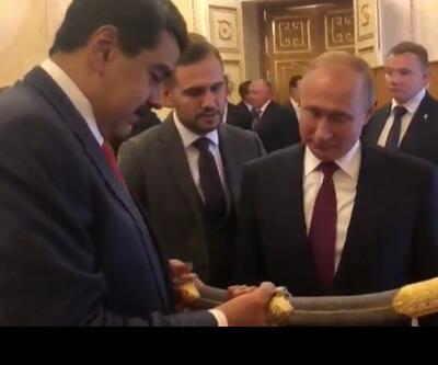 Venezuela lideri Moskova'ya gitti