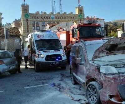 Yeniçağa'da kaza: 2 yaralı