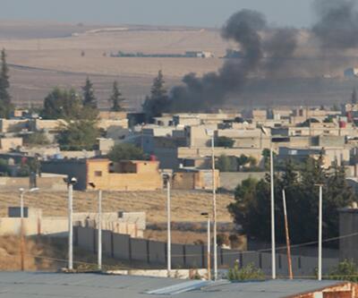 Tel Abyad'daki terör hedefleri obüs atışlarıyla vuruldu