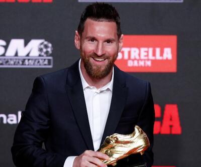 Messi 6. kez Altın Ayakkabı'nın sahibi