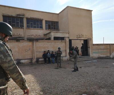 PKK/YPG Rasulayn'da okulu mevzi yapmış