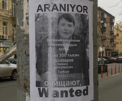 Tosuncuk Kiev'de afişlerle aranıyor