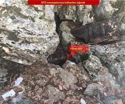 PKK'lı teröristlerce kullanılan 3 kış sığınağı ve 19 mağara imha edildi