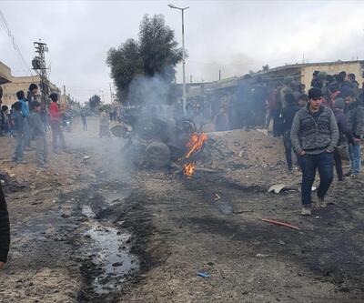 Tel Abyad'da teröristler bombalı araç patlattı