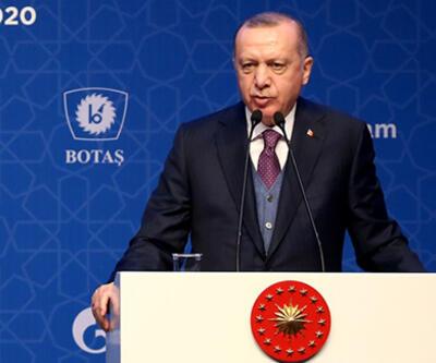 Cumhurbaşkanı Erdoğan'dan TürkAkım Projesine ilişkin paylaşım