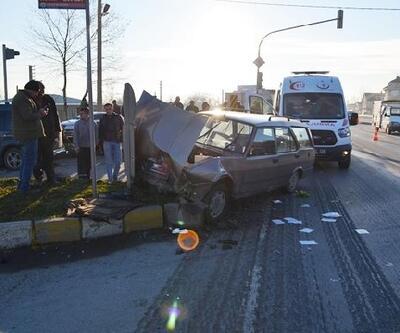 Hendek'te kaza: 4 yaralı