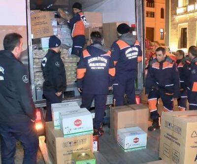 İBB Arama kurtarma ekipleri Elazığ'a gitti