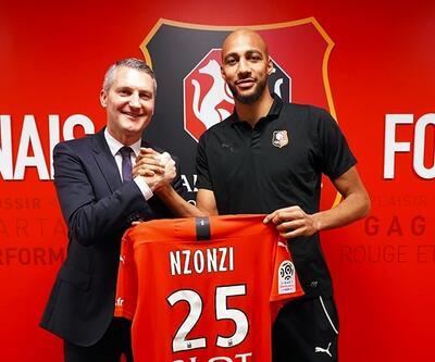 Steven Nzonzi Rennes'e imza attı