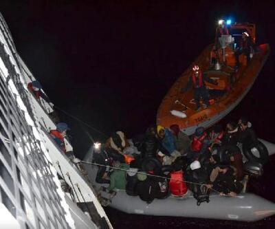 Seferihisar açıklarında, 29 kaçak göçmen yakalandı