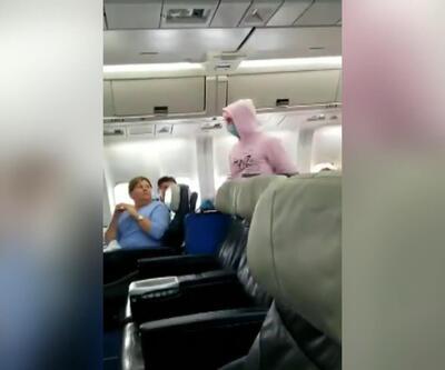 Uçakta 'koronavirüs' şakası yapınca gözaltına alındı