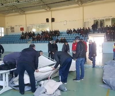 Kırkağaç'ta kamu personeline afet çadırı kurma eğitimi verildi
