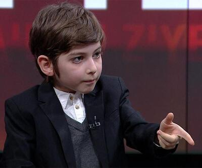 Küçük filozof Atakan CNN TÜRK'te soruları yanıtladı