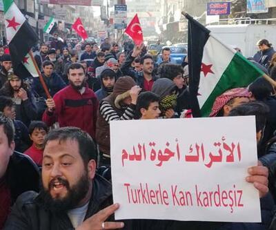 İdlib'de Türkiye'ye destek 