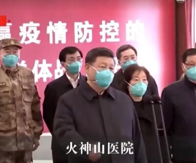Çin Devlet Başkanı salgınının merkezi Wuhan'da: 'Tehlike geçti' mesajı