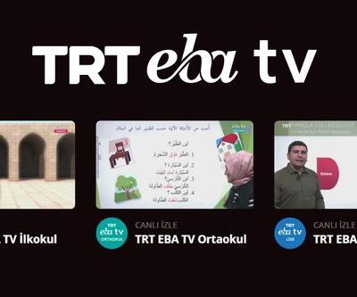 EBA TV canlı yayın izle | TRT EBA TV ilkokul, ortaokul ve lise yayın akışı / ders programı